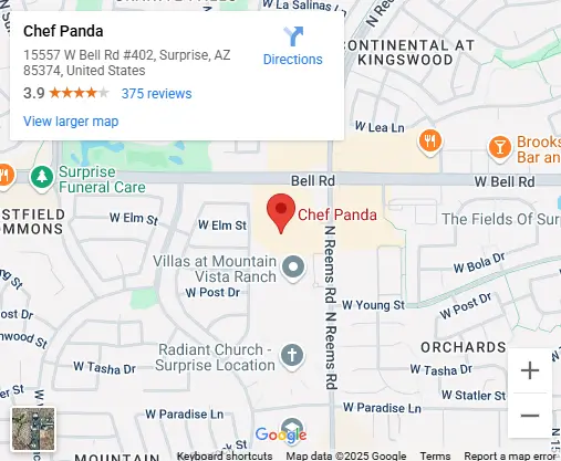 Location, 15557 West Bell Rd #402，Surprise, AZ 85374